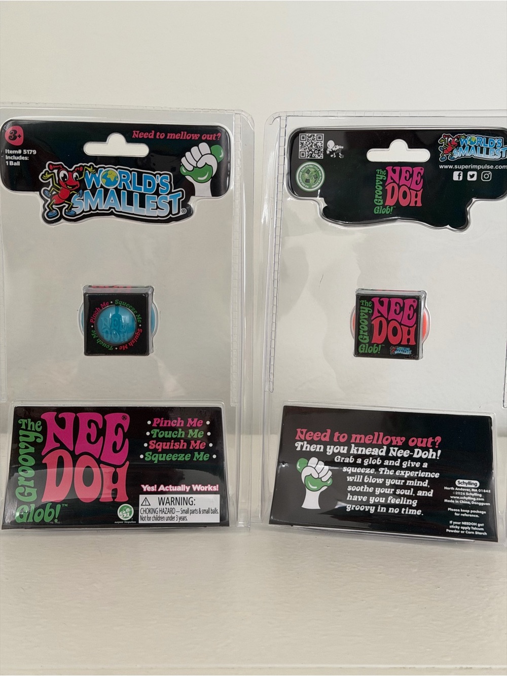 World's Smallest Needoh Bundle (Set of 2)